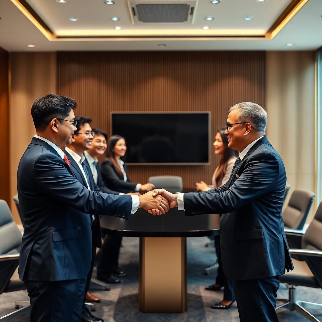 Corporate meeting